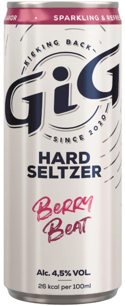 GIG Hard Seltz Berry blik Tray 12x25 cl 4,5%