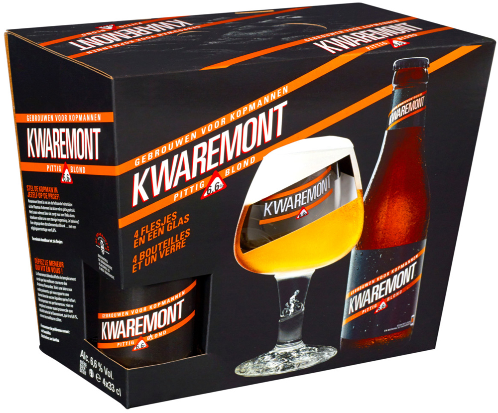 Kwaremont GV +glas Doos 4x4x33 cl 6,6%
