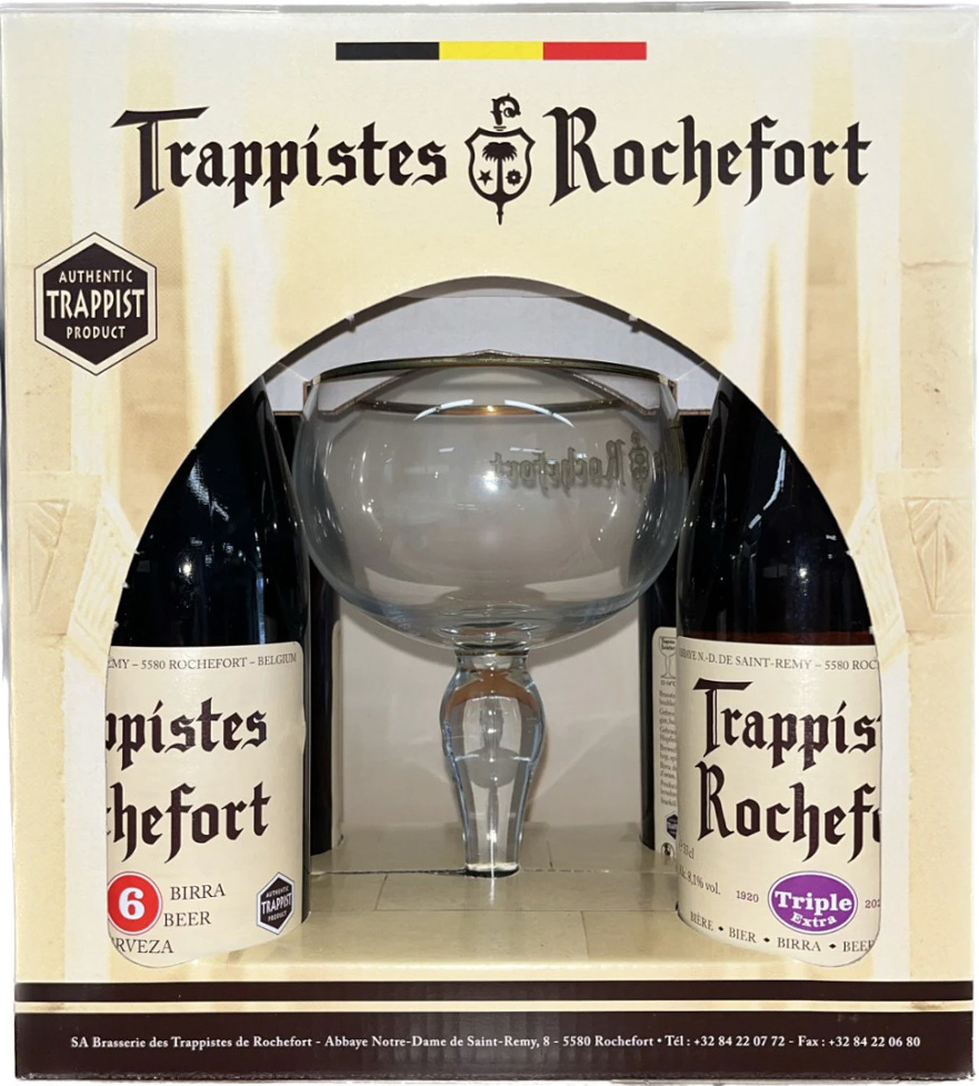 Rochefort GV +glas Doos 5x4x33 cl 9%