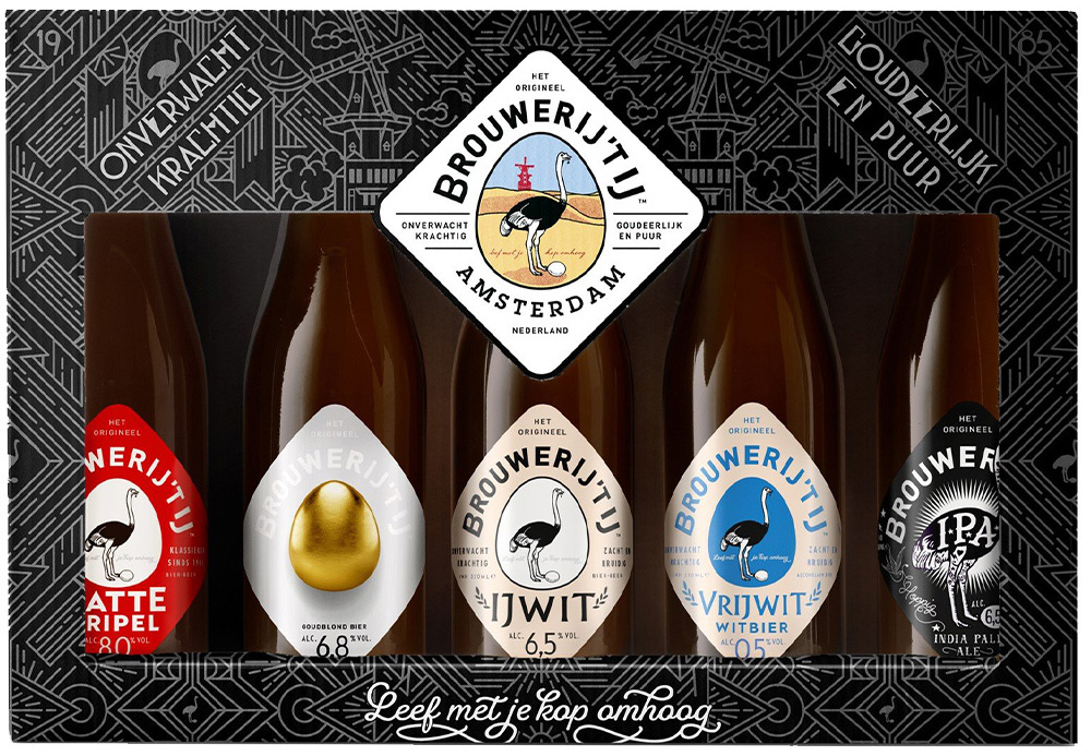 Brouwerij 't IJ Kadoosje GV Doos 5x5x33 cl 6,2%