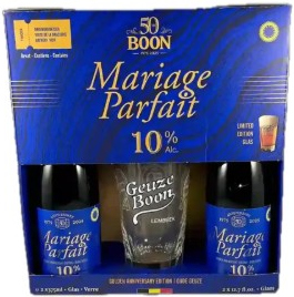 Boon Geuze Mar. Parf. GV+glas Doos 4x2x37,5 cl 10%