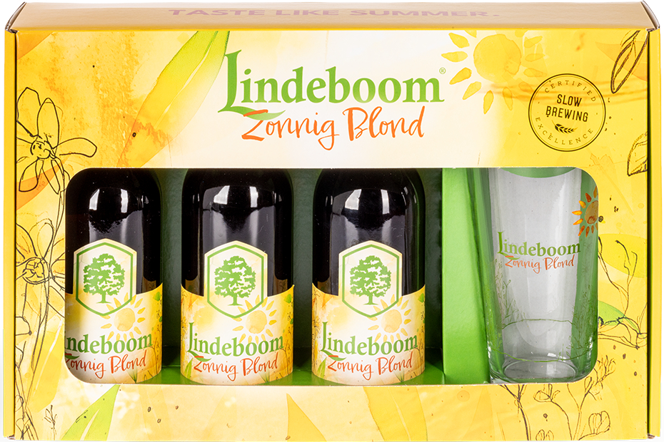 Lindeboom Zonnig Blond GV Doos 6x3x30 cl 5,4%
