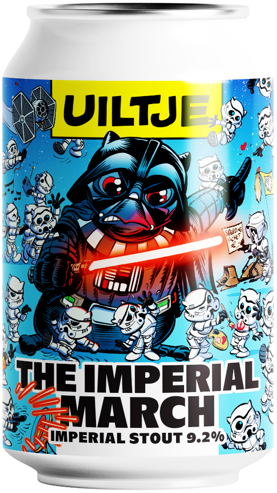 Uiltje The Imperial March blik Doos 12x33 cl 9,2%