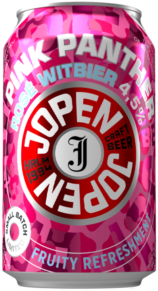 Jopen Pink Panther blik Doos 12x33 cl 4,5%