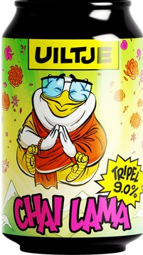 Uiltje Chai Lama blik Doos 12x33 cl 9%