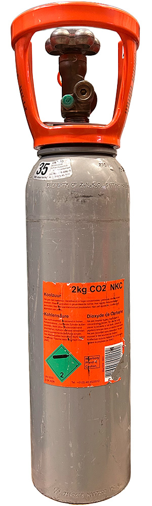 Koolzuur David ZNKC Cylinder 2 kg