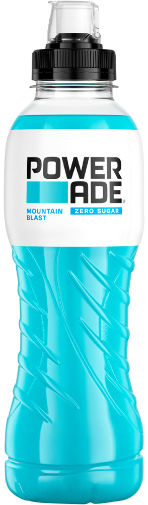 Powerade Mountain Blast Zero pet Tray 12x50 cl