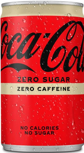 Coca Cola Zero Sugar Zero Caff blik Tray 3x8x15 cl