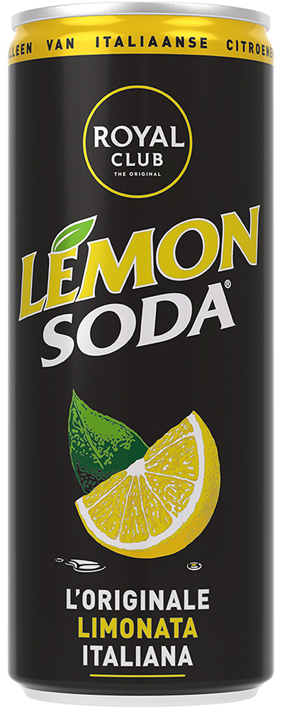 Royal Club Lemon Soda blik Tray 3x4x25 cl