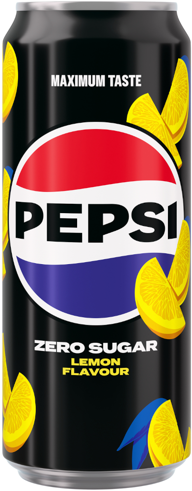 Pepsi Zero Lemon Sleek blik Tray 12x33 cl