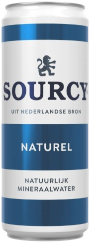 Sourcy Blauw Sleek blik Tray 24x33 cl