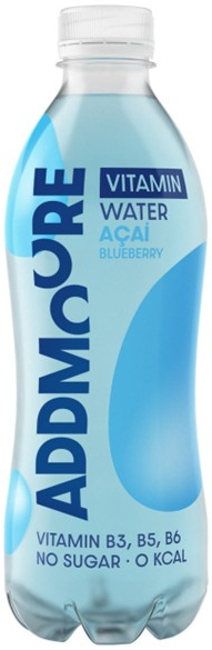 Addmoore Vitamin Water Acaï pet Tray 12x50 cl