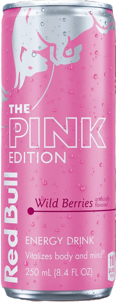 Red Bull Pink Edition SF blik Tray 12x25 cl
