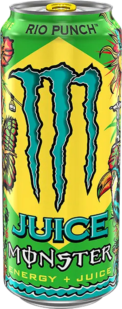 Monster Juiced Rio Punch blik Tray 12x50 cl