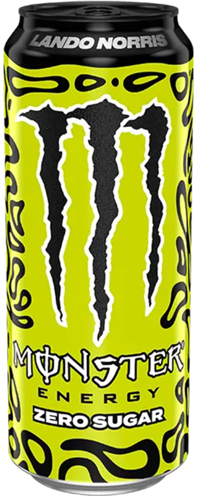 Monster Zero Sugar Lando Norris blik Tray 12x50 cl