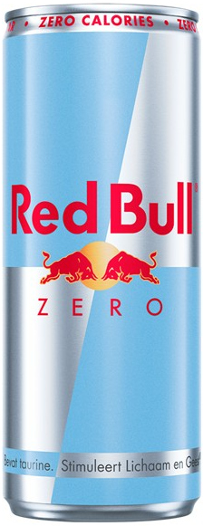 Red Bull Zero 4p blik Tray 6x4x25 cl