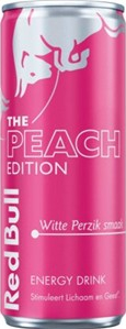 Red Bull Peach Edition blik Tray 12x25 cl