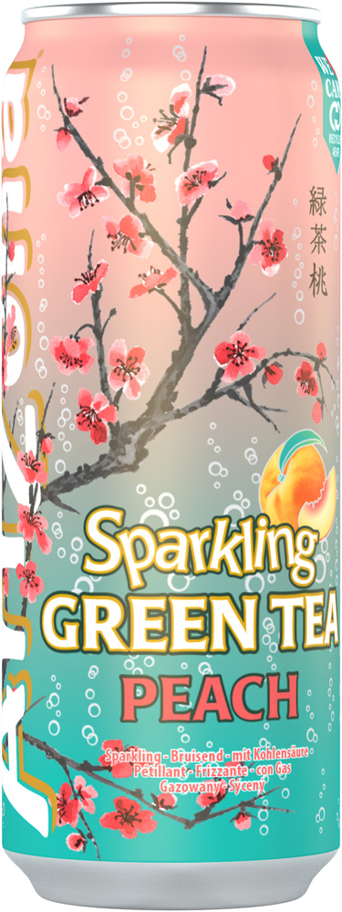 AriZona Green Tea Peach blik Tray 12x33 cl