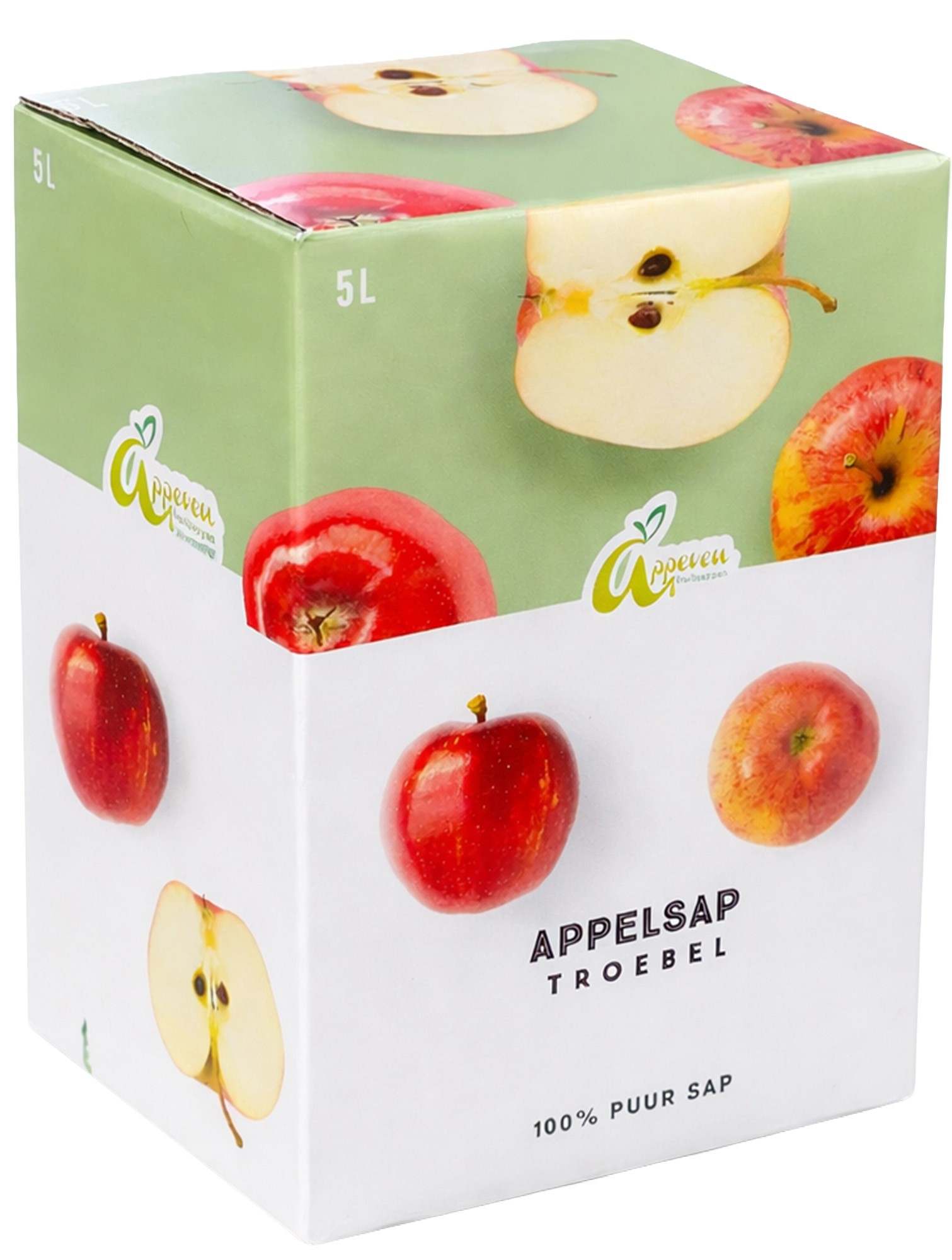 Appeven Appelsap Troebel BIB Doos 5 ltr