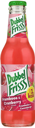 Dubbelfris Framb/Cranb. Krat 24x20 cl