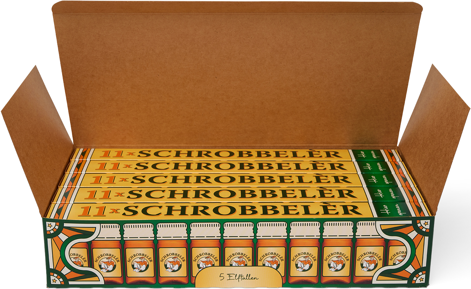 Schrobbeler Oranje Ed. pet Doos 55x20 ml 21,5%
