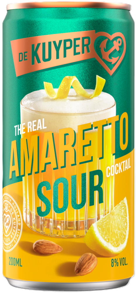 Kuyper Amaretto Sour blik Doos 12x20 cl 8%