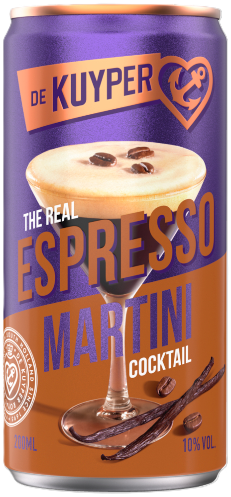 Kuyper Espresso Martini blik Doos 12x20 cl 10%