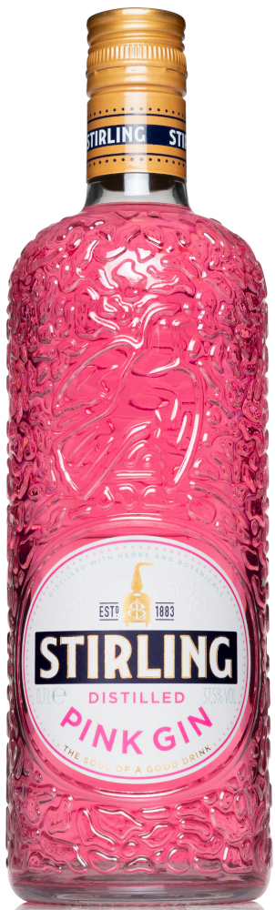 Stirling Pink Gin Fles 70 cl 37,5%