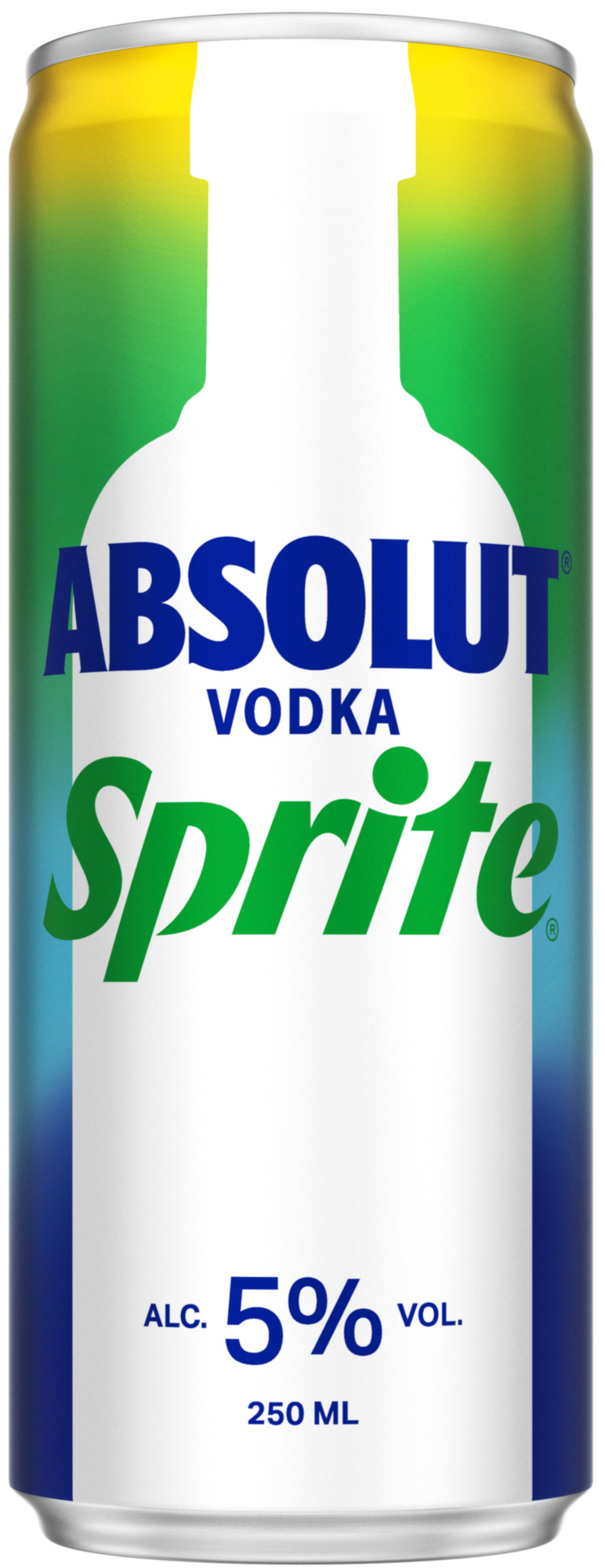 Absolut Sprite blik Tray 12x25 cl 5%