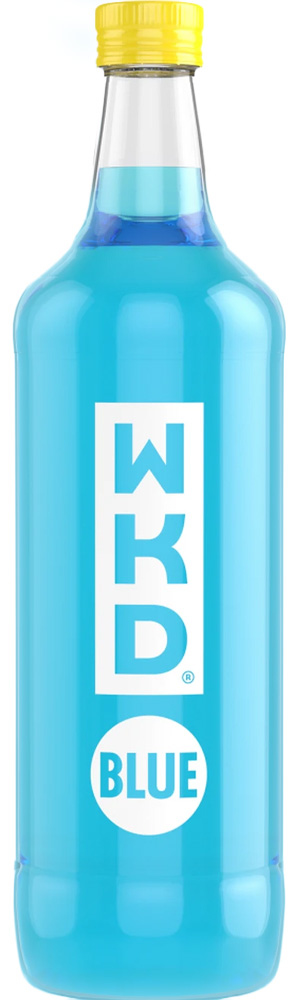 WKD Wodka Blue Energy Fles 70 cl 3,4%