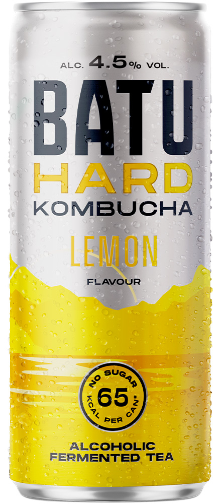 Batu Hard Kombucha Lemon blik Tray 12x25 cl 4,5%