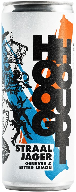 Hooghoudt Straaljager blik Doos 12x25 cl 7%