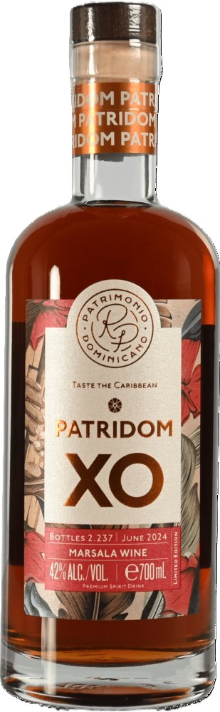 PatridomXO Marsala Cask Finish Fles 70 cl 42%