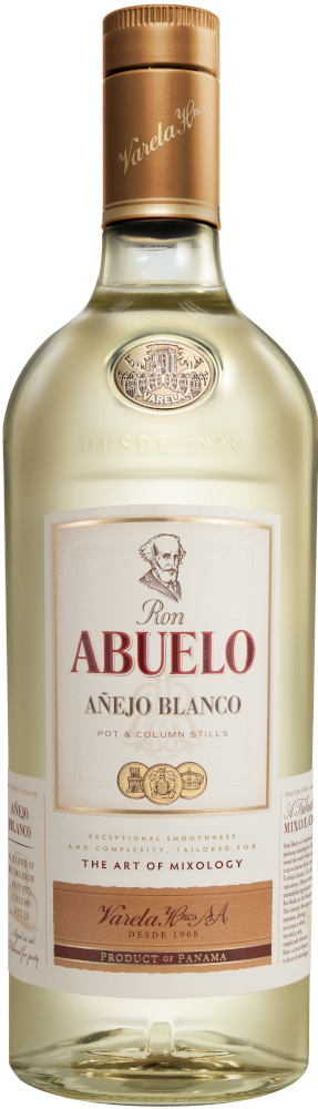 Ron Abuelo Anejo Blanco Fles 100 cl 40%