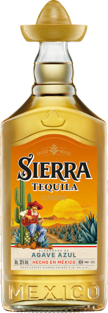 Tequila Sierra Reposado Fles 70 cl 35%