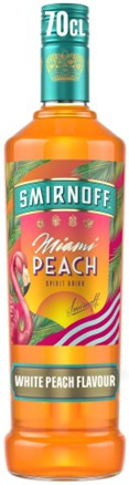 Smirnoff Miami Peach Fles 70 cl 35%