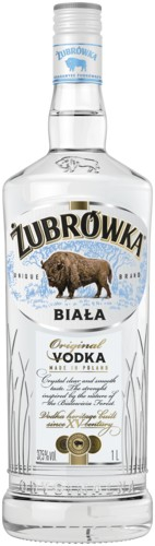 Zubrowka Biala Vodka Fles 100 cl 37,5%