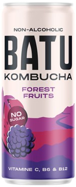 Batu Kombucha Forest Fruits blik Tray 12x25 cl