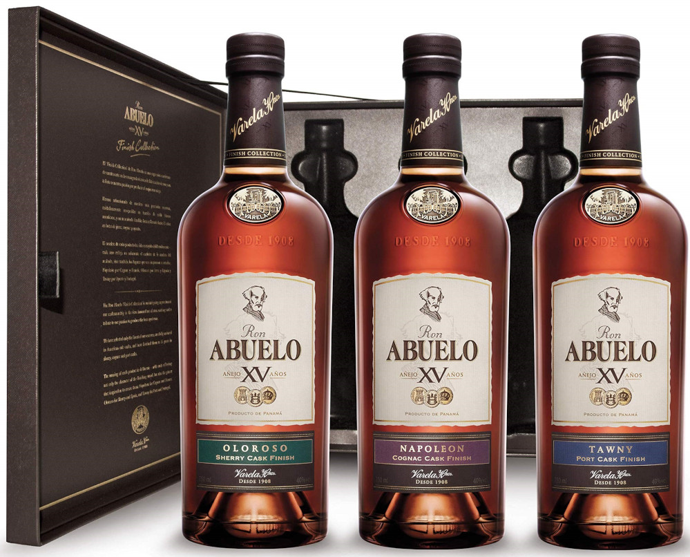 Ron Abuelo Finish Collection GV Doos 3x20 cl 40%