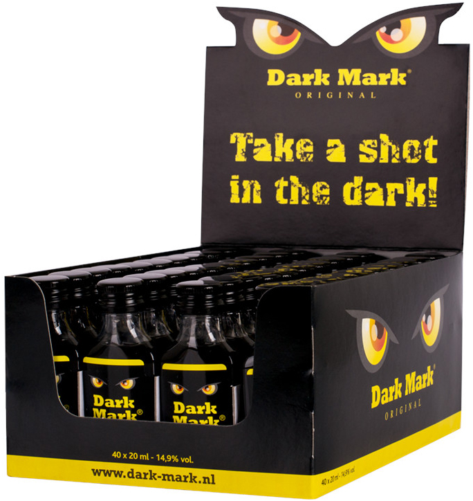Dark Mark mini pet Doos 40x2cl 14,9%
