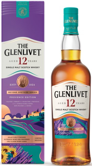 Glenlivet Provence Edition 12Y Fles 70 cl 40%