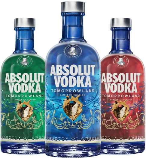 Absolut Tomorrowland 2026 Fles 70 cl 40%