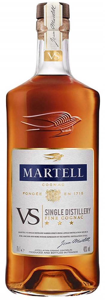 Martell VS Single Distill Fles 70 cl 40%