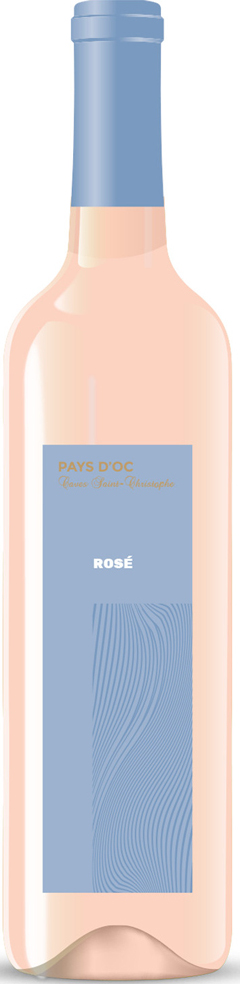 Caves St. Christophe Rosé Fles 75 cl 12%