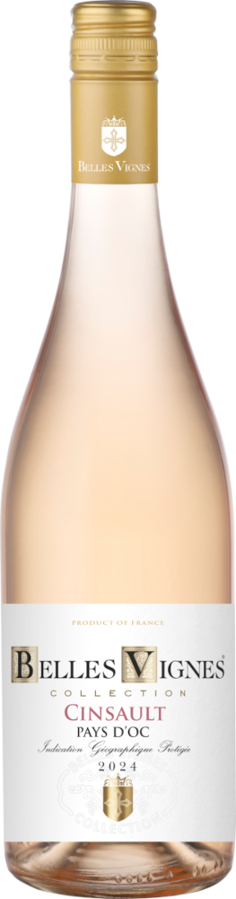 Belles Vignes Cinsault Rosé Fles 75 cl 12%
