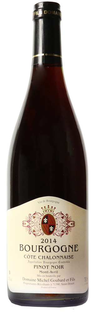 Bourg. Pinot Noir Chal Fles 75 cl 14,5%