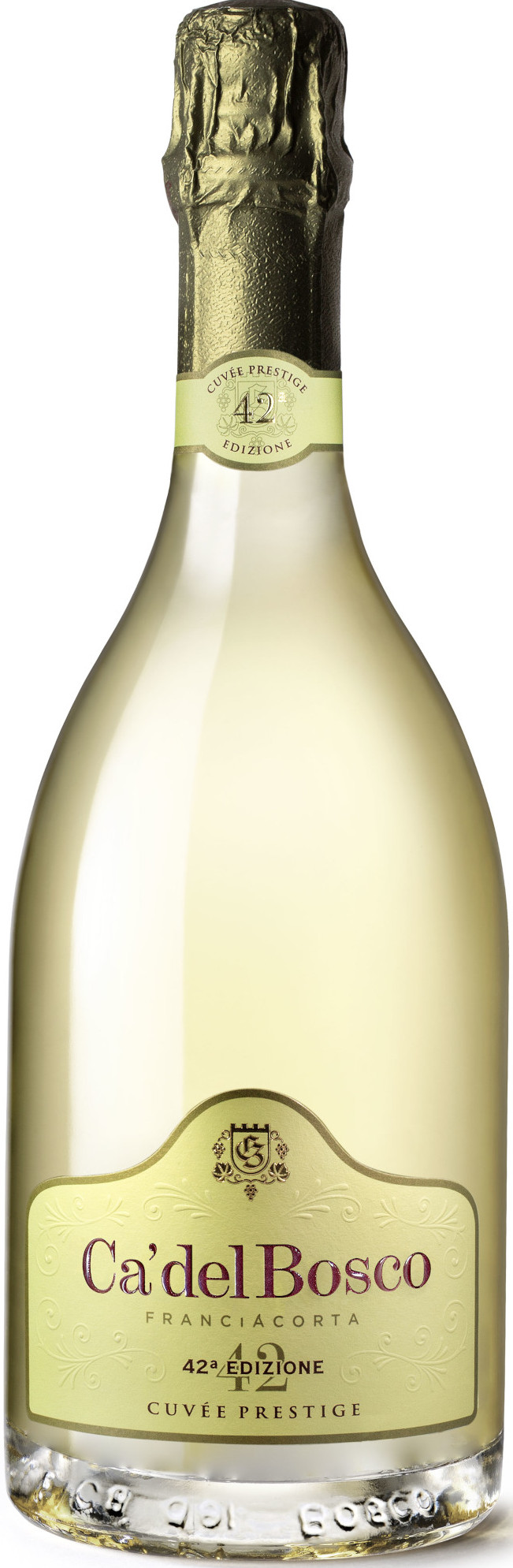 Ca'del Bosco Cuvee Pres.Francia. Fles 75 cl 12,5%