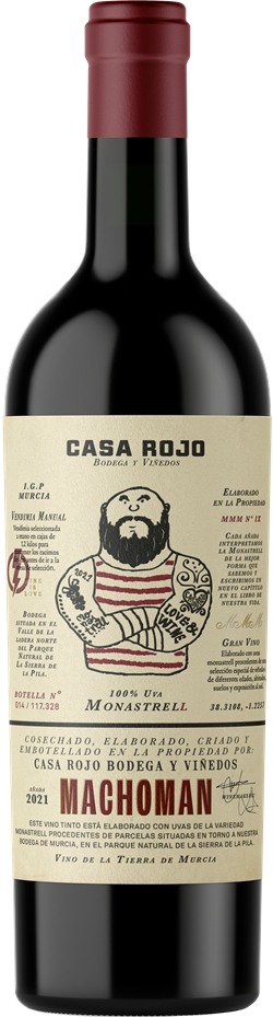 Casa Rojo Machoman Fles 75 cl 14,5%
