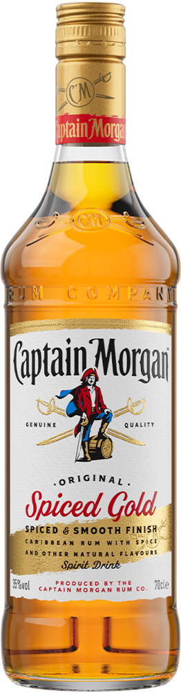 Captain Morgan Spiced Rum (VM) Fles 70 cl 35%